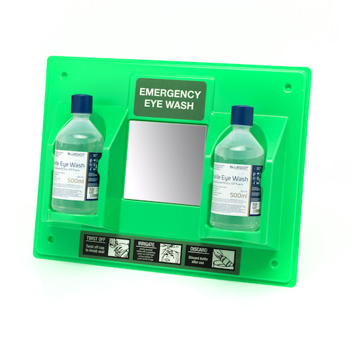 Wall Mounting Eyewash Station with Mirror (30EWST21)